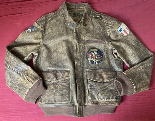 Neu lederjacke ralph - ralph, lauren