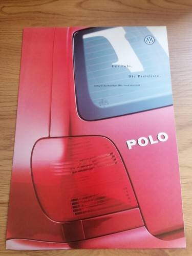 Polo preisliste 2000 - vw,